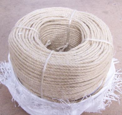 6mm natural flax rope